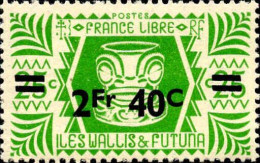 Wallis & Futuna Poste N** Yv:152 Mi:165 France Libre Série De Londres - Nuevos