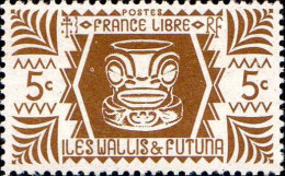 Wallis & Futuna Poste N** Yv:133 Mi:146 France Libre Série De Londres - Nuovi
