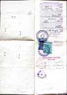 1948-CONSOLATO ITALIANO ZAGABRIA Passaporto Provvisorio Rilasciato A Zagabria (2 - Historische Documenten