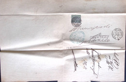 1887-S.PIETRO INCARIANO C1 + Sbarre (20.11) Su Lettera Completa Testo Affrancata - Storia Postale