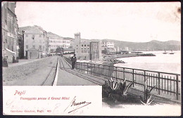 1900-Pegli Passeggiata Presso Il Grand Hotel, Viaggiata - Genova (Genua)