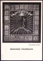 1941-Svizzera Cartolina Orologio Filatelico Viaggiata - Briefe U. Dokumente