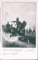 1902-Carica Di Cavalleggeri,cartolina Viaggiata - Patriotiques