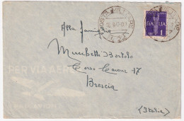1942-Posta Militare/n. 22 C.2 (18.9) Su Busta Via Aerea - Poststempel