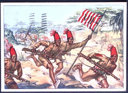 1939-VII^ Battaglione Arabo-somalo Illustratore D'Ercoli, Viaggiata - Weltkrieg 1939-45