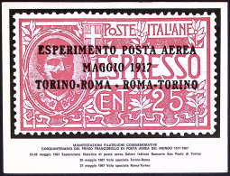 1967-affr.mista Italia Vaticano Annullo Ann. 1^volo Postale Roma Tokyo Su Cartol - 1961-70: Marcophilia
