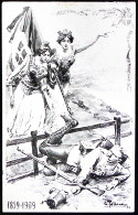 1916-WW1 Cartolina A Soggetto Patriottico Illustatore Tallone, Viaggiata - Patriotic