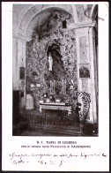 1909-B.V. Maria Di Lourdes Che Si Venera Nella Parrocchia Di Faverzano, Viaggiat - Brescia