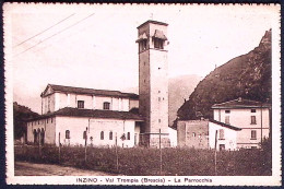 1930circa-Inzino Val Trompia La Parrocchia - Brescia