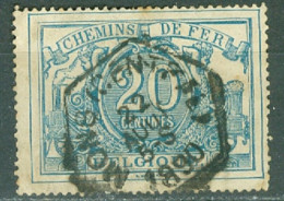 Belgique   TR 9  Second Choix   Ob  Mons Central    1890   - Usati