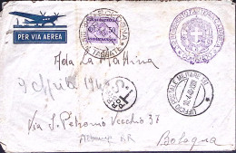 1940-UFFICIO POSTALE MILITARE/n.131 C.2 (10.4) Su Busta Non Affrancata E Tassata - Guerra 1939-45