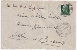 1943-Ufficio Postale Militare N.131 Sez.A Manoscritto Al Verso Di Busta, Annullo - Guerra 1939-45