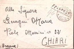 1944-R.S.I. Av. C/o Asilo Di Cardano Al Campo Manoscritto Al Verso Di Busta Card - Guerra 1939-45
