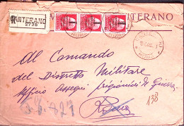 1944-R.S.I. Posta Da Campo Concentramento N.5600 C.2 (13.5.44) E Posta Da Campo  - War 1939-45