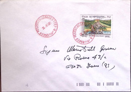 1995-PESCOSANSONESCO C.2 Rosso (29.9) Su Busta Affrancata Caserta Parco Della Re - 1991-00: Storia Postale