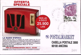 1995-POSTALMARKET Busta Viaggiata Mafalda (7.9) - 1991-00: Storia Postale