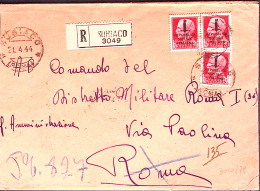 1944-R.S.I. CONCENTRAMENTO Posta Da Campo N.5600 C.2 (1.7) In Transito E Posta D - Marcofilie