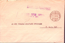 1944-R.S.I. Posta Da Campo N.857 C.2 (19.4) E In Arrivo Al Verso Posta Da Campo  - Weltkrieg 1939-45