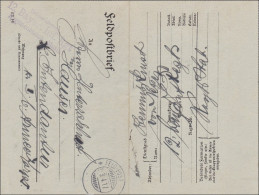 Bayern: 1917, Feldpostbrief Regimentsstab Musik - Brieven En Documenten