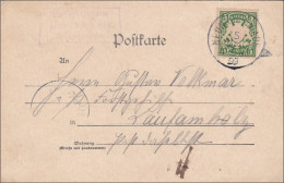 Bayern: 1899, Postkarte Von Neunhof Nach Laufenholz - Cartas & Documentos