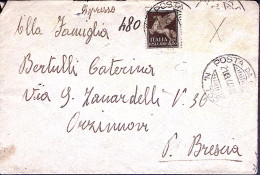 1944-R.S.I. Posta Da Campo N.733 C.2 (21.3)su Busta Espresso AffrancataP.A. C.50 - Marcophilia