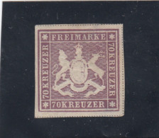 Württemberg: MiNr. 42b ** - Mint