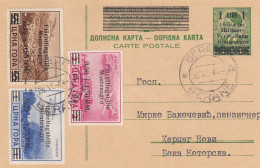 Besetzung Montenegro: MiNr. 20-28, P1, Gestempelt, Attest Krischke - Ocupación 1938 – 45