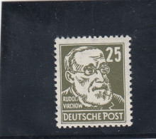 DDR: MiNr. 334 ZXI PFI, ** - Unused Stamps