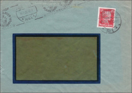 Perfin: Brief Aus Stuttgart, 1928, Emil Bandell, EB - Brieven En Documenten