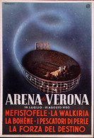 1950-VERONA ARENA Programma Manifestazione, Nuova - Música