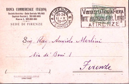 1928-FIRENZE +TERZA FIERA INT.DEL LIBRO Annullo A Targhetta (1.5) - Poststempel