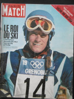 Paris Match N°984 17 Février 1968 Killy, Le Roi Du Ski; Vietnam; L'évadé De L'île De Ré; Les Grandes Heures De Grenoble - Testi Generali