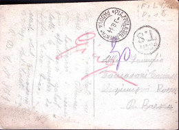 1944-R.S.I. Posta Da Campo/n.801 Manoscritto Su Cartolina Piazzola Sul Brenta (9 - Guerre 1939-45