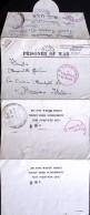 1943-P.O.W. OGDEN Manoscritto Al Verso Di Biglietto Franchigia (5.6) Da Marinaio - Oorlog 1939-45