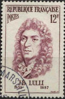 France Poste Obl Yv:1083 Mi:1111 Jean-Baptiste Lulli Compositeur (TB Cachet Rond) - Used Stamps
