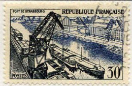 France Poste Obl Yv:1080 Mi:1108 Port De Strasbourg (Beau Cachet Rond) - Used Stamps