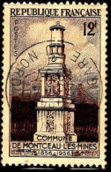 France Poste Obl Yv:1065 Mi:1093 Commune De Montceaux-les-mines (TB Cachet à Date) 23-4-1957 - Used Stamps