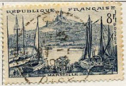 France Poste Obl Yv:1037 Mi:1065 Marseille (Le Vieux Port) (cachet Rond) - Usados