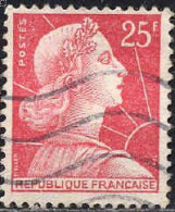 France Poste Obl Yv:1011C Mi:1226 Marianne De Muller (Lign.Ondulées) - Oblitérés