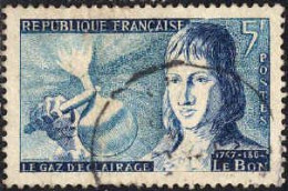 France Poste Obl Yv:1012 Mi:1037 Le Gaz D'éclairage Le Bon (cachet Rond) - Used Stamps