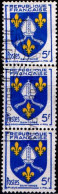 France Poste Obl Yv:1005 Mi:1031 Saintonge Armoiries (Belle Obl.mécanique) Bande De 3 - Usados