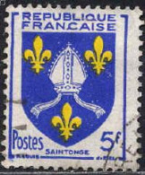 France Poste Obl Yv:1005 Mi:1031 Saintonge Armoiries (cachet Rond) - Gebruikt