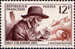 France Poste N** Yv:1055 Mi:1083 Jean-Henri Fabre L'entomologie - Unused Stamps
