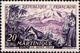 France Poste N* Yv:1041 Mi:1069 Martinique Le Mont Pelé (avec Charnière) - Neufs