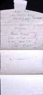 1945-P.O.W. CAMP N.208 Manoscritto Al Verso Di Biglietto Franchigia (25.2) Da Pr - War 1939-45