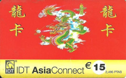 Spain: Prepaid IDT - Asia Connect 02.04 - Sonstige & Ohne Zuordnung