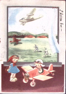 1948-Democratica Coppia C.50 + Striscia Di Tre E Di Quattro Lire 1, Su Cartolina - 1946-60: Poststempel