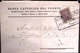 1947-RECAPITO AUTORIZZATO C.10 Su Piego Rovigo (27.2) - 1946-60: Poststempel