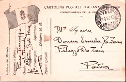 1915-UFFCIO Posta Militare/4 CORPO D'ARM. C.2 (13.12) Su Cartolina Franchigia No - Oorlog 1914-18