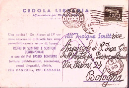 1940-Imperiale C.5 Isolato Su Cedola Commissione Libraria - Poststempel
